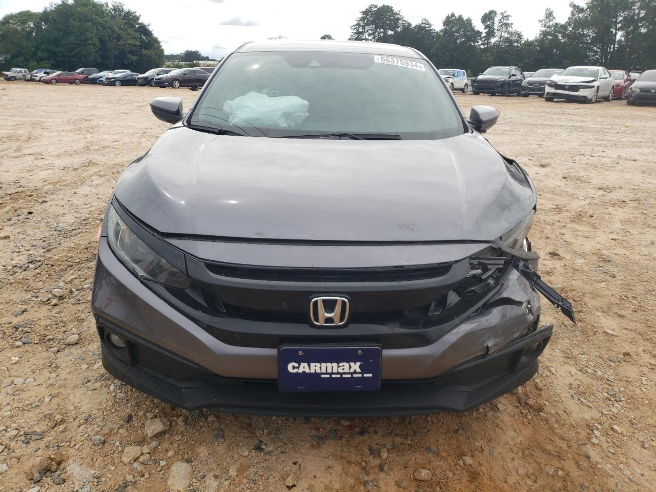 Lot #2911820975 2020 HONDA CIVIC SPOR