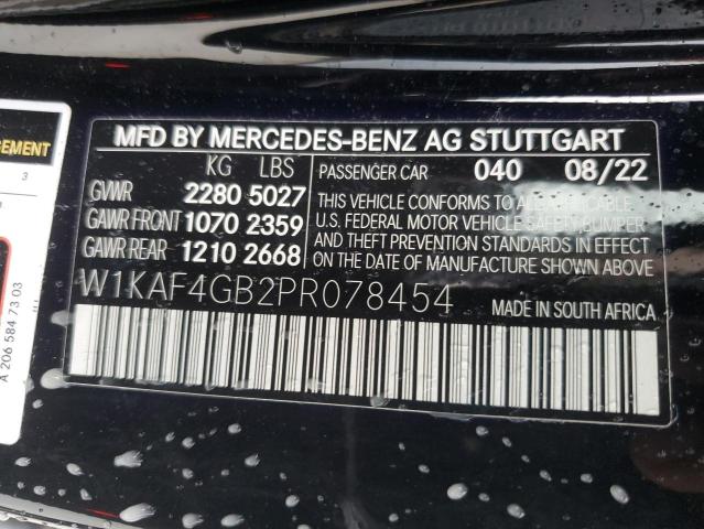 2023 MERCEDES-BENZ C 300 W1KAF4GB2PR078454