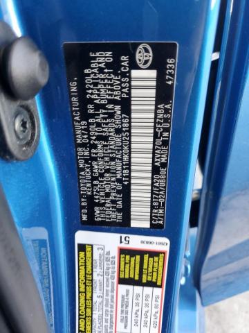 2019 TOYOTA CAMRY L - 4T1B11HK0KU251867