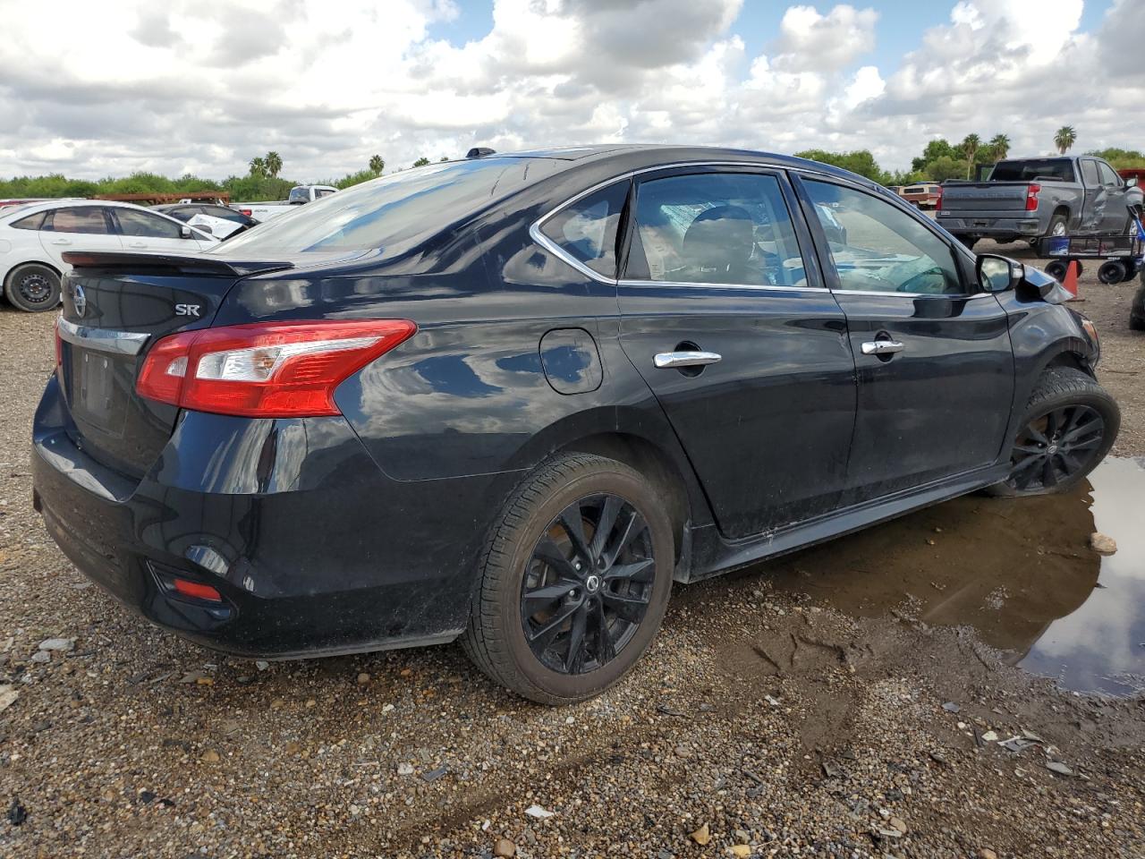 NISSAN SENTRA S 2017 black  gas 3N1AB7AP2HY278826 photo #4