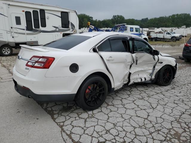 FORD TAURUS SHO 2014 white  gas 1FAHP2KT4EG171436 photo #4