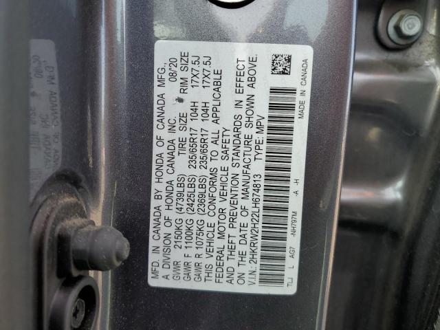 2020 HONDA CR-V LX - 2HKRW2H22LH674813