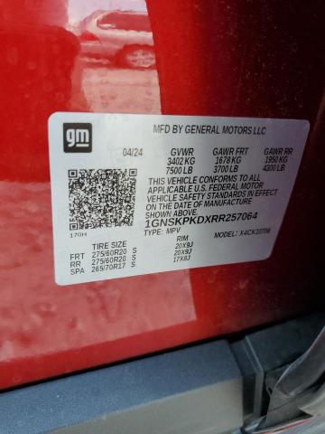 2024 CHEVROLET TAHOE K150 - 1GNSKPKDXRR257064