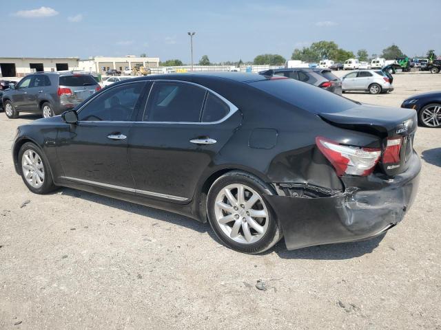 LEXUS LS 460 2008 black  gas JTHBL46F785062639 photo #3