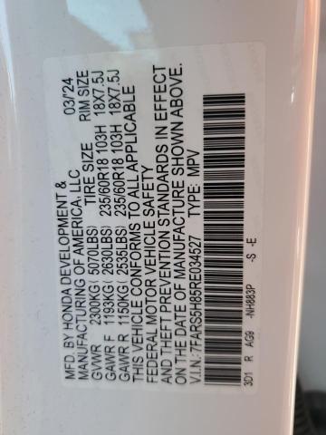2024 HONDA CR-V SPORT - 7FARS5H85RE034527