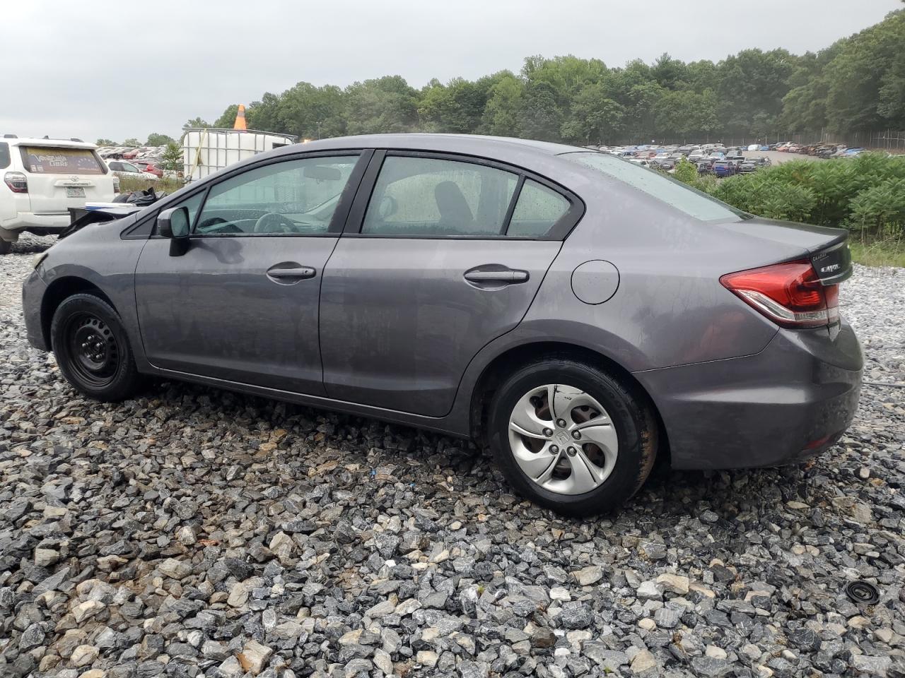 Lot #3033326806 2014 HONDA CIVIC LX