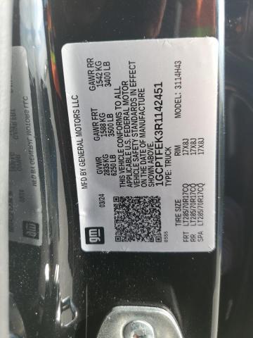 2024 CHEVROLET COLORADO Z - 1GCPTFEK3R1142451