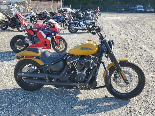 HARLEY-DAVIDSON FXBB 2019 yellow  gas 1HD1YJJ16KC021025 photo #1