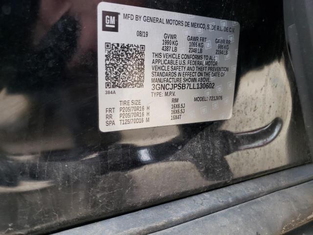 2020 CHEVROLET TRAX 1LT - 3GNCJPSB7LL130602