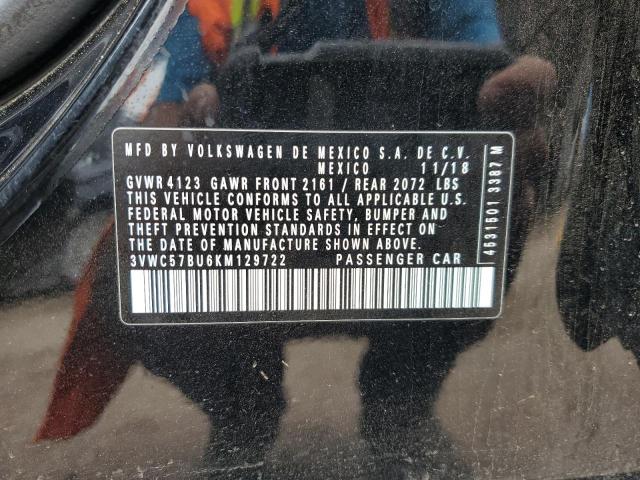 2019 VOLKSWAGEN JETTA S - 3VWC57BU6KM129722