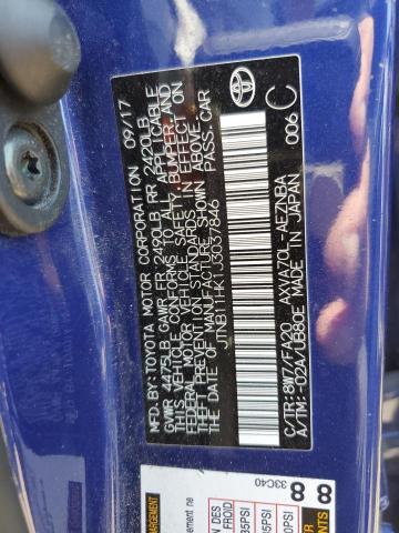 VIN JTNB11HK1J3037846 2018 Toyota Camry, L no.12