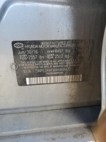 2017 HYUNDAI SONATA SPO - 5NPE34AFXHH468470