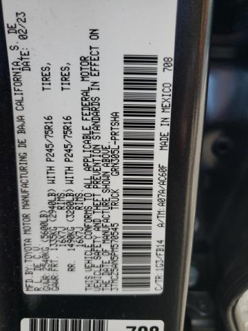2023 TOYOTA TACOMA DOU - 3TMCZ5AN5PM570545