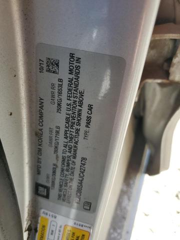 2018 CHEVROLET SPARK LS - KL8CB6SA4JC427478