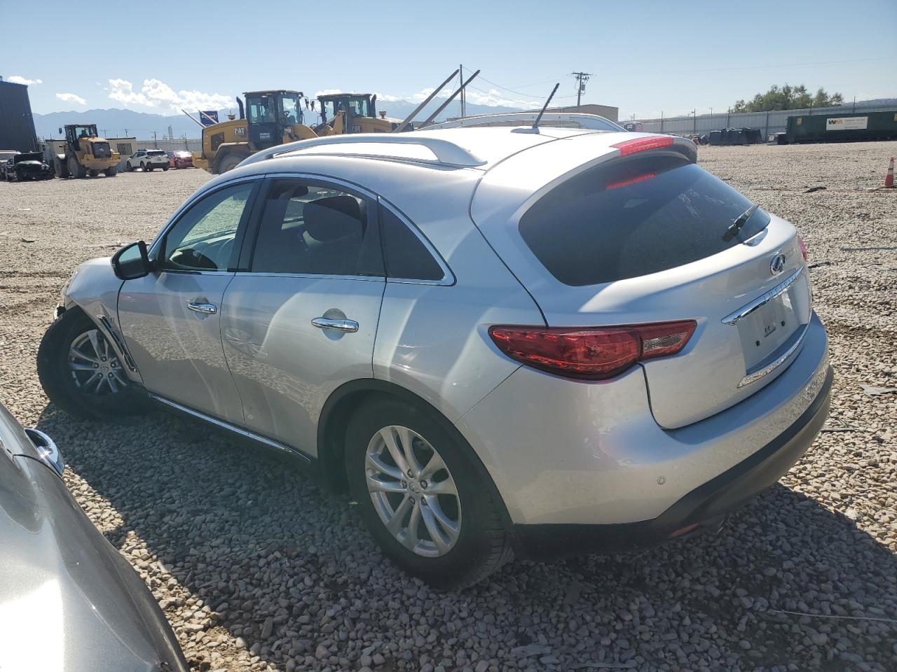 INFINITI QX70 2016 silver 4dr spor gas JN8CS1MW9GM751665 photo #3