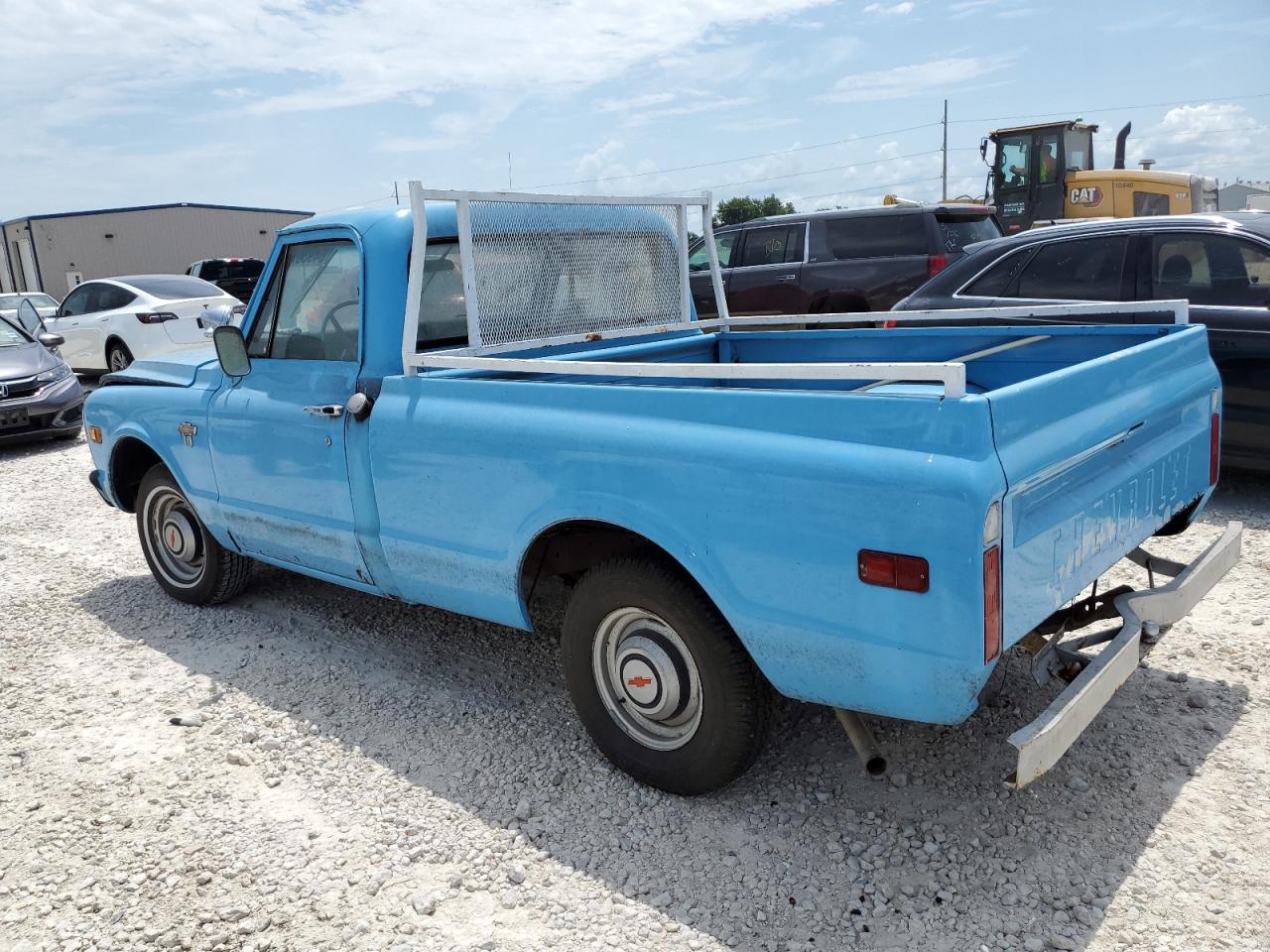 CHEVROLET C/K 10 SER 1968 blue   CS148S197220 photo #3