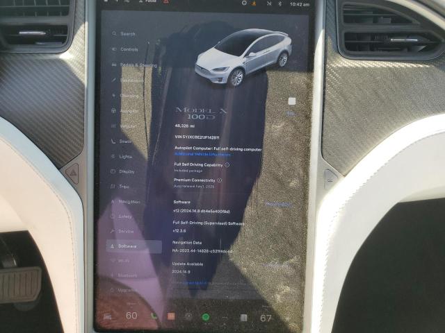 VIN 5YJXCBE21JF142811 2018 TESLA MODEL X no.9