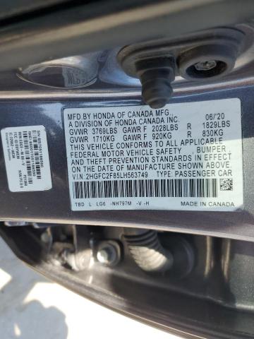 2020 HONDA CIVIC SPOR 2HGFC2F85LH563749  68575964