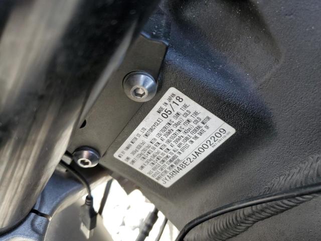 2018 YAMAHA MTN1000 JYARN48E2JA002209
