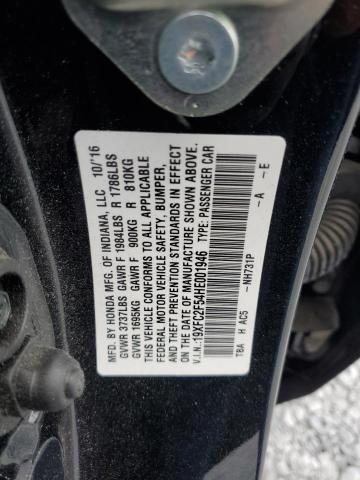 2017 HONDA CIVIC LX - 19XFC2F54HE001946