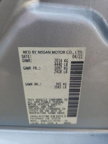 2021 NISSAN ALTIMA SR - 1N4AL4CV7MN383055