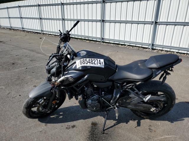 YAMAHA MT07 2022 black  gas JYARM32E7NA004159 photo #4