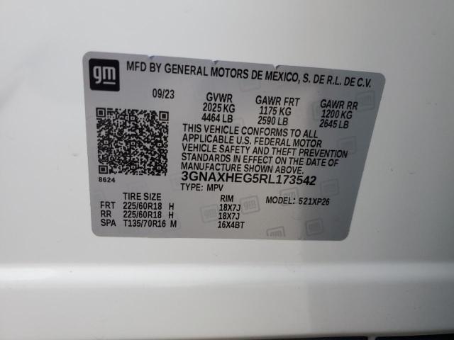 2024 CHEVROLET EQUINOX LS - 3GNAXHEG5RL173542