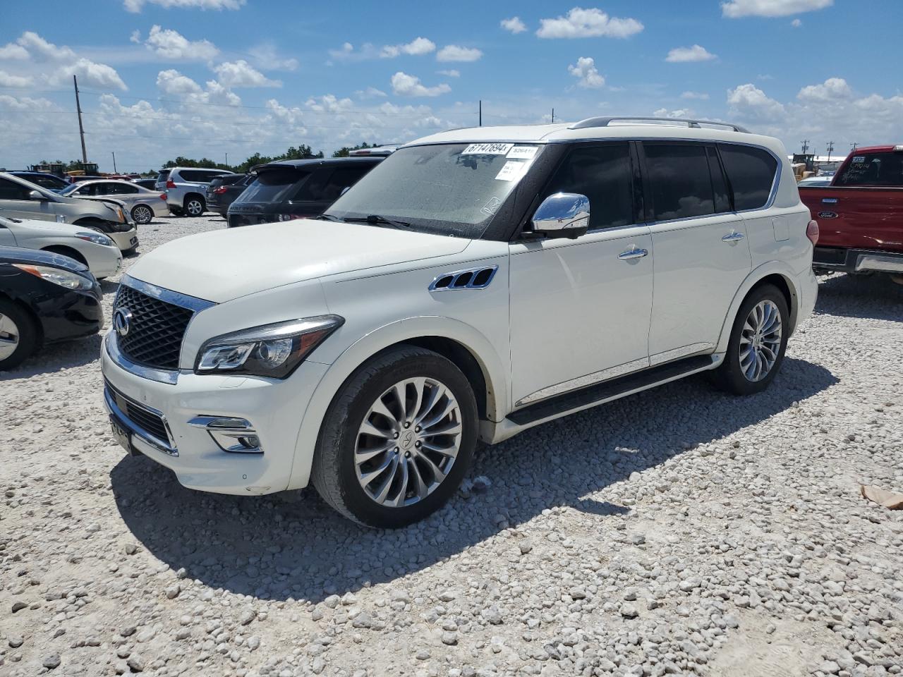 Lot #2776618199 2015 INFINITI QX80