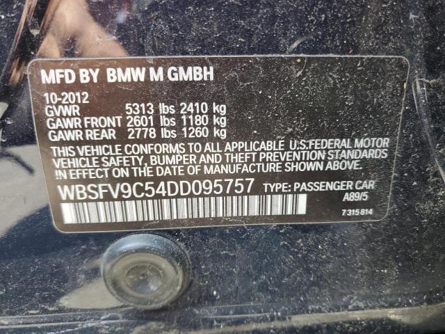 VIN WBSFV9C54DD095757 2013 BMW M5 no.12