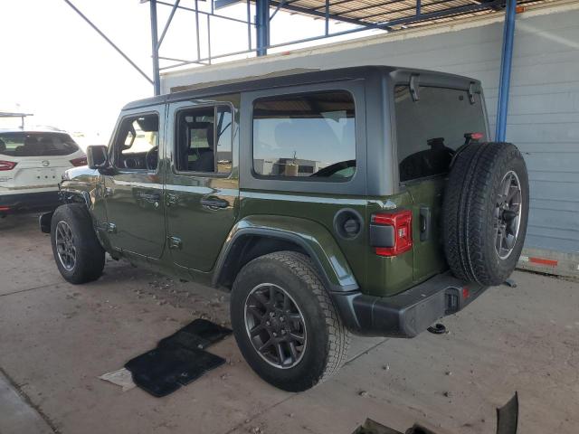 JEEP WRANGLER U 2021 green  gas 1C4HJXDG9MW636919 photo #3