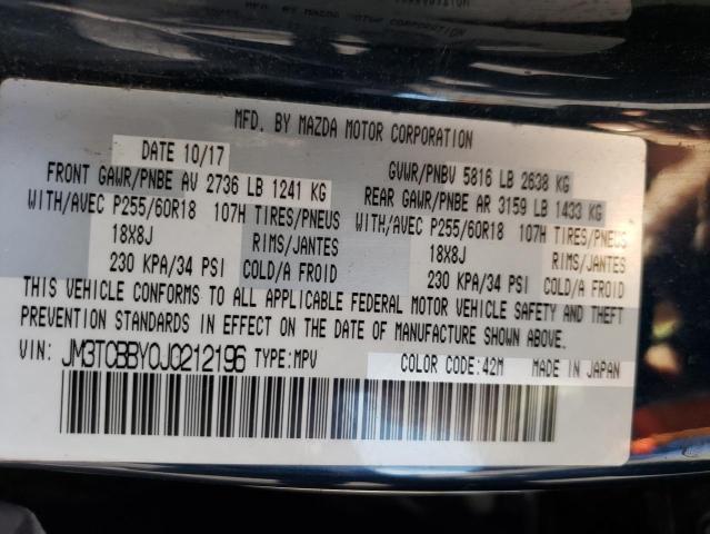2018 MAZDA CX-9 SPORT - JM3TCBBY0J0212196