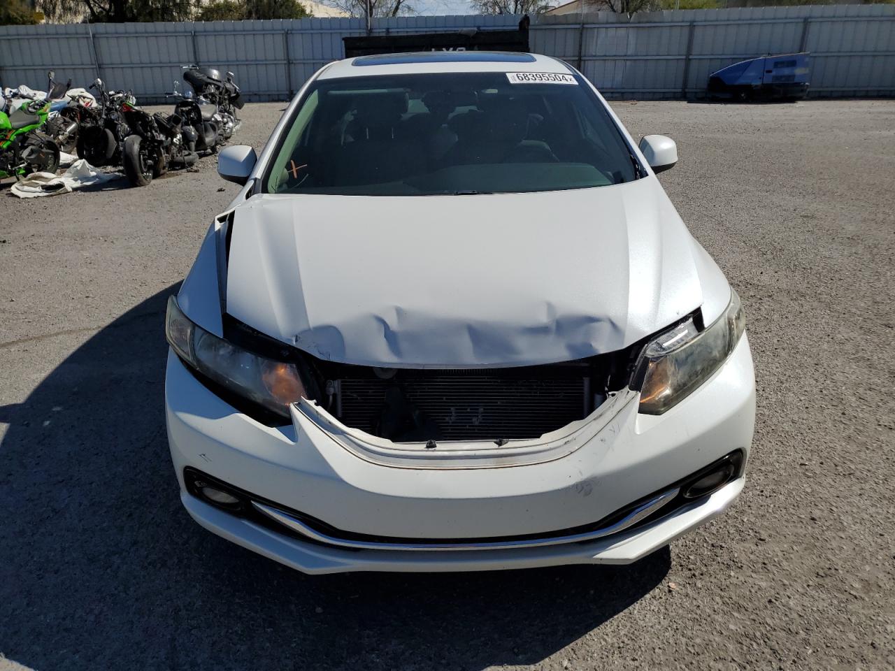 Lot #2924091086 2013 HONDA CIVIC EXL