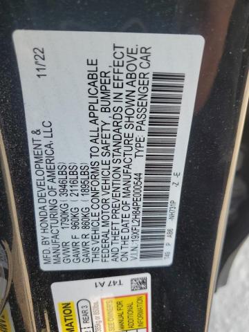 2023 HONDA CIVIC SPOR - 19XFL2H84PE000544