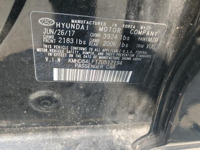 2018 HYUNDAI ELANTRA SE - KMHD84LF1JU512194