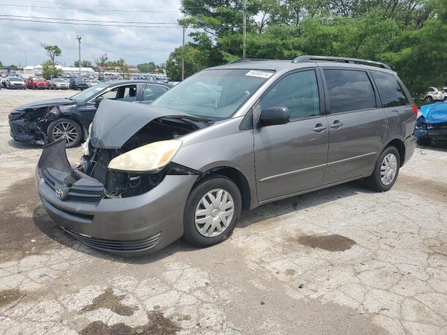 TOYOTA SIENNA CE 2005 gray sports v gas 5TDZA23C05S332157 photo #1