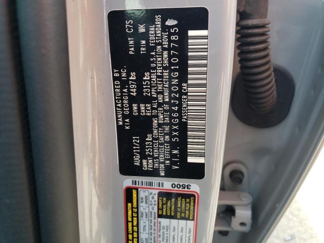 2022 KIA K5 GT LINE - 5XXG64J20NG107785