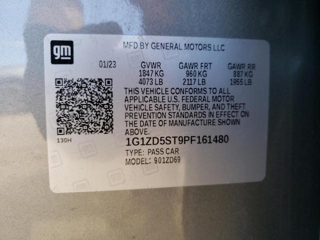 2023 CHEVROLET MALIBU LT - 1G1ZD5ST9PF161480