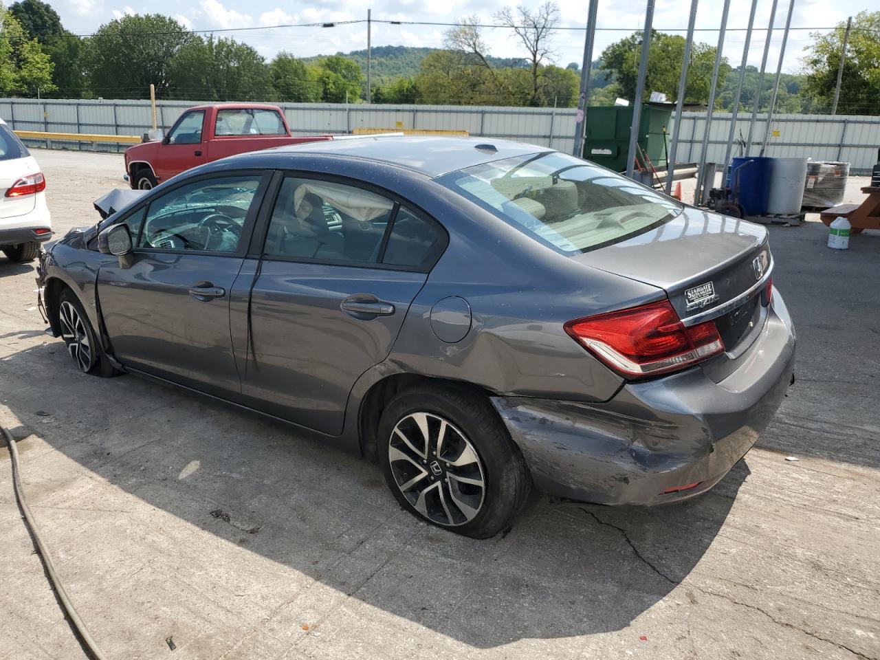 Lot #2756260814 2013 HONDA CIVIC EXL