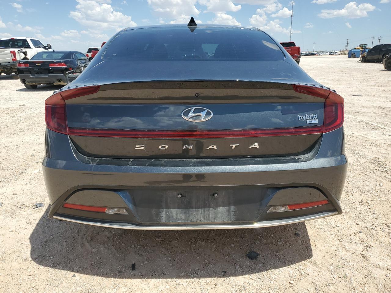 Lot #2923982903 2021 HYUNDAI SONATA HYB