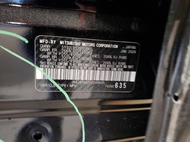 2024 MITSUBISHI OUTLANDER - JA4J4VA81RZ048605