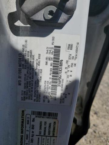 VIN 3FA6P0G77ER318896 2014 Ford Fusion, S no.12