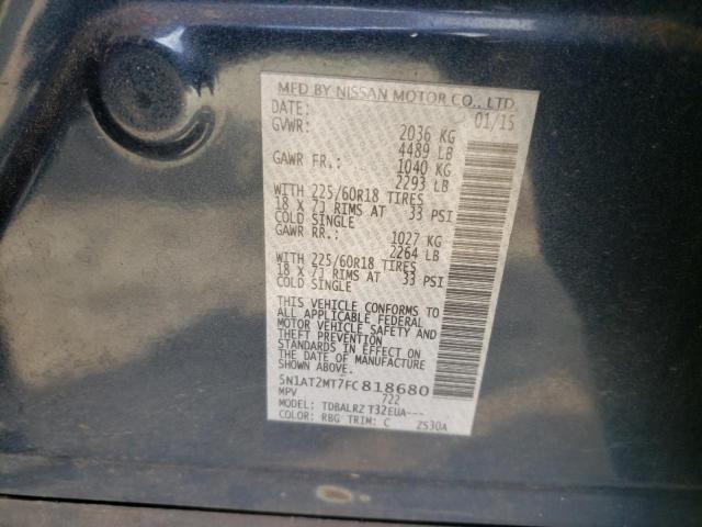 2015 NISSAN ROGUE S - 5N1AT2MT7FC818680