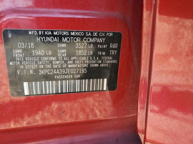 2018 HYUNDAI ACCENT SE - 3KPC24A39JE027195