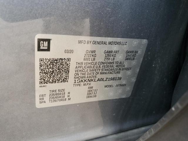 2020 GMC ACADIA SLE - 1GKKNKLA0LZ198139