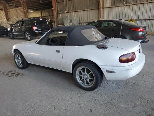 MAZDA MX-5 MIATA 1997 white  gas JM1NA3532V0721824 photo #3