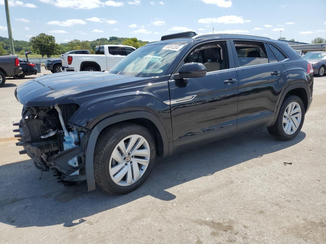 Lot #2828593084 2021 VOLKSWAGEN ATLAS CROS