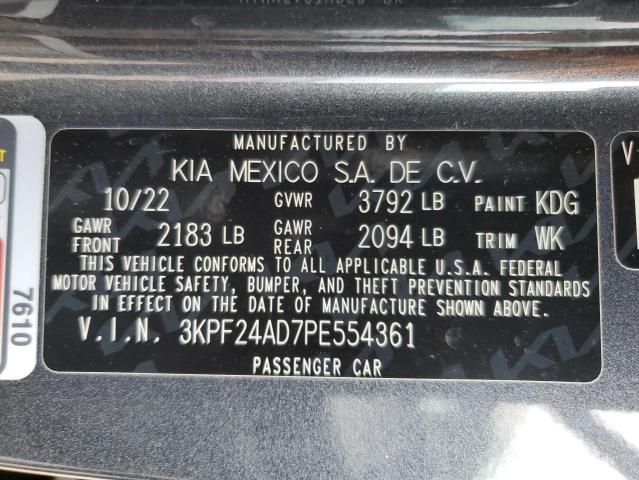 2023 KIA FORTE LX - 3KPF24AD7PE554361