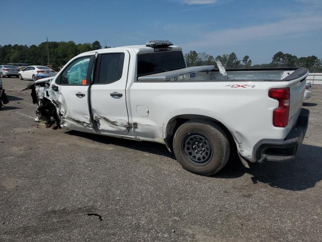 CHEVROLET SILVERADO 2022 white  gas 1GCRDAEK9NZ545340 photo #3