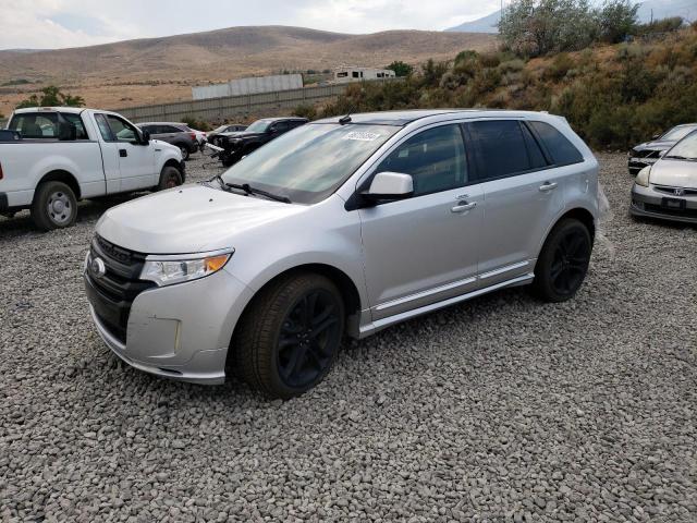 FORD EDGE SPORT 2011 silver  gas 2FMDK4AK9BBA47706 photo #1