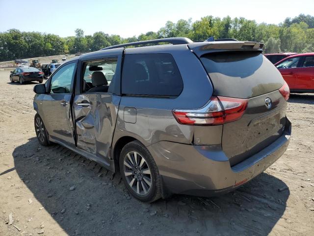 TOYOTA SIENNA XLE 2019 gray  gas 5TDDZ3DCXKS226074 photo #3